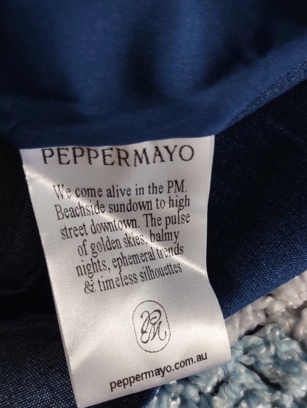 Peppermayo Size 2 Carmel Denim Maxi Dress - Picture 11 of 14